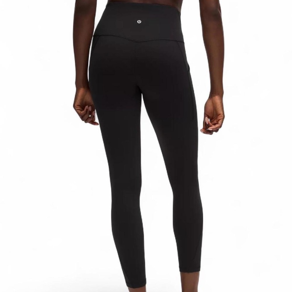 Lululemon black align leggings with pockets  Size 4